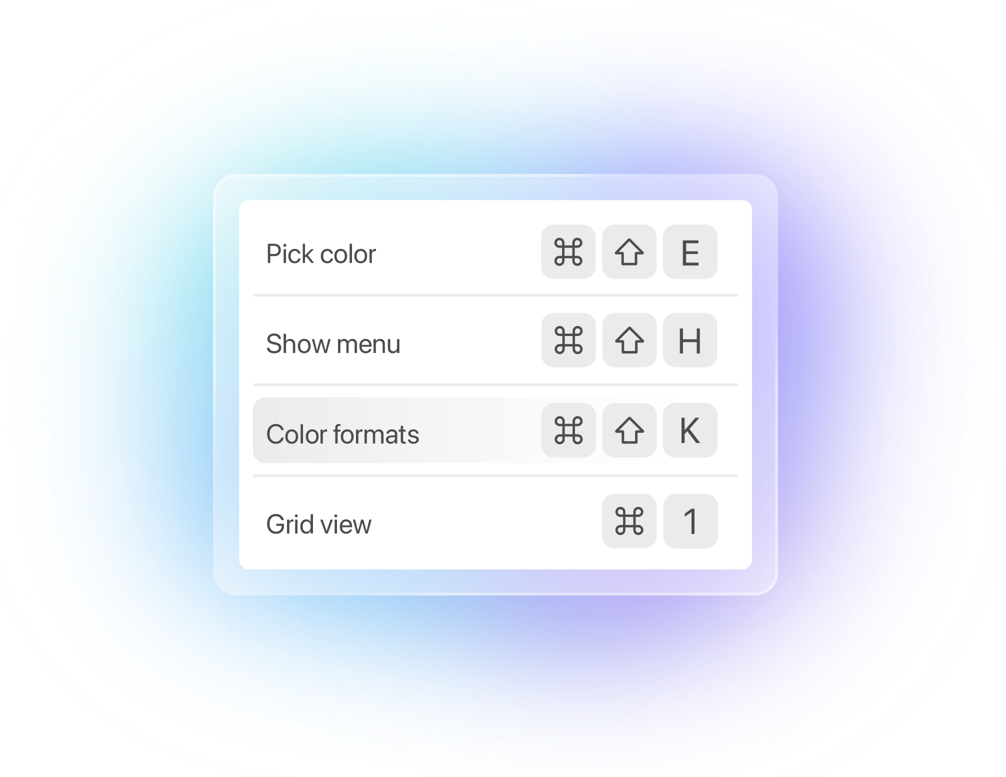 Menu bar QR app — placeholder screenshot