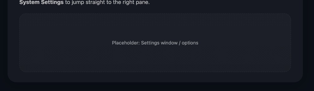 QRDev Settings window with General, Shortcuts, Advanced, and Style tabs